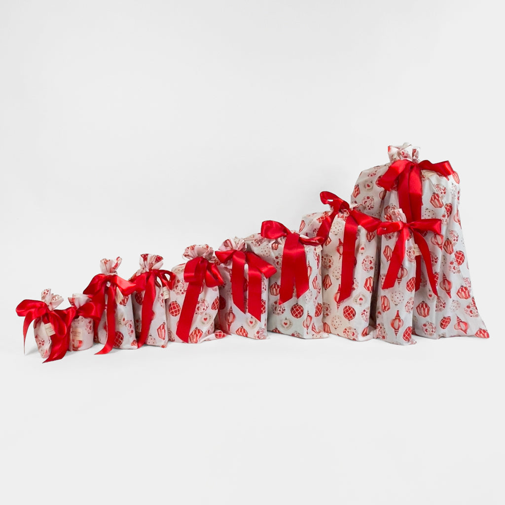 Christmas Baubles (SYO Reusable Gift Bag Set)