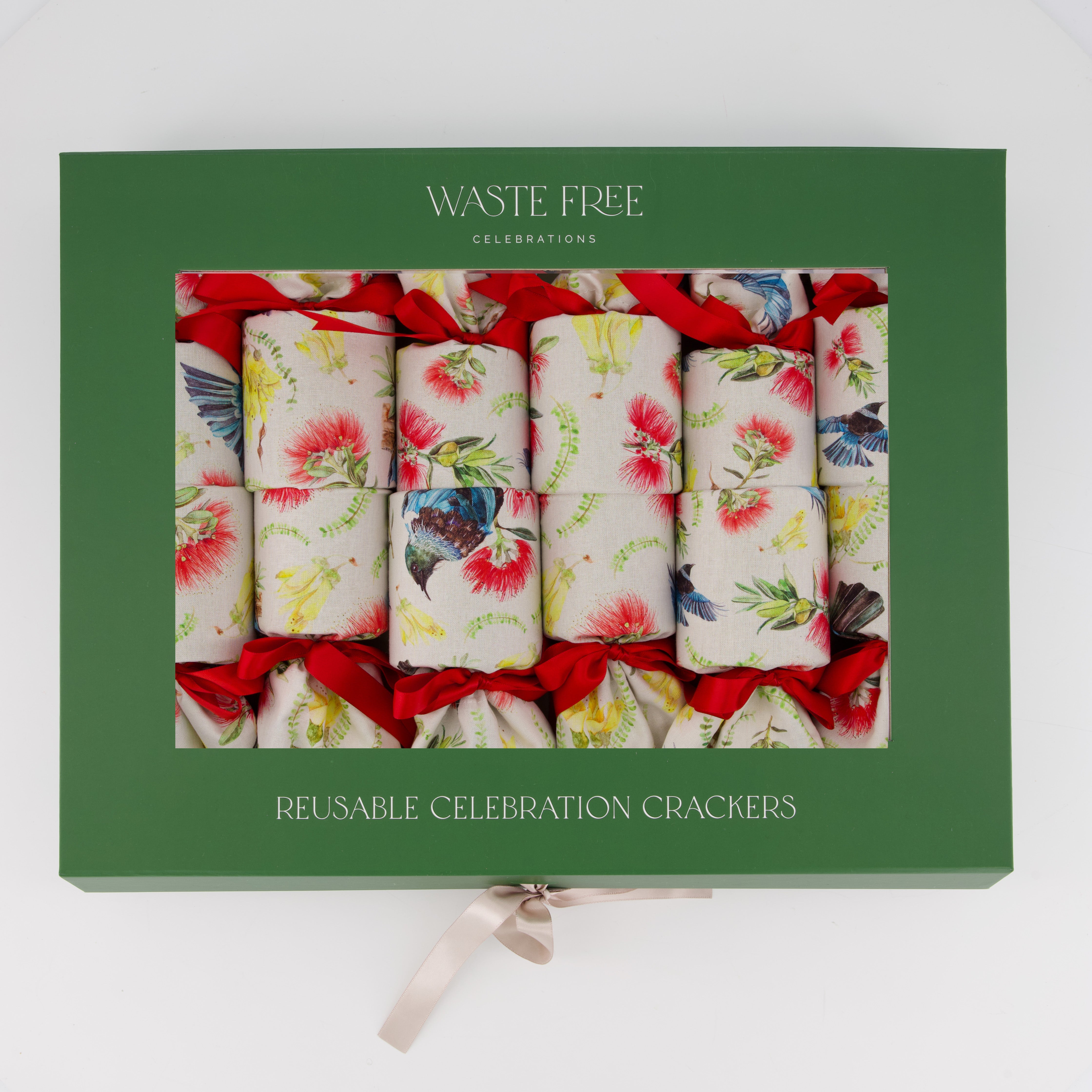 Flora and Fauna (6 Reusable Christmas Crackers)