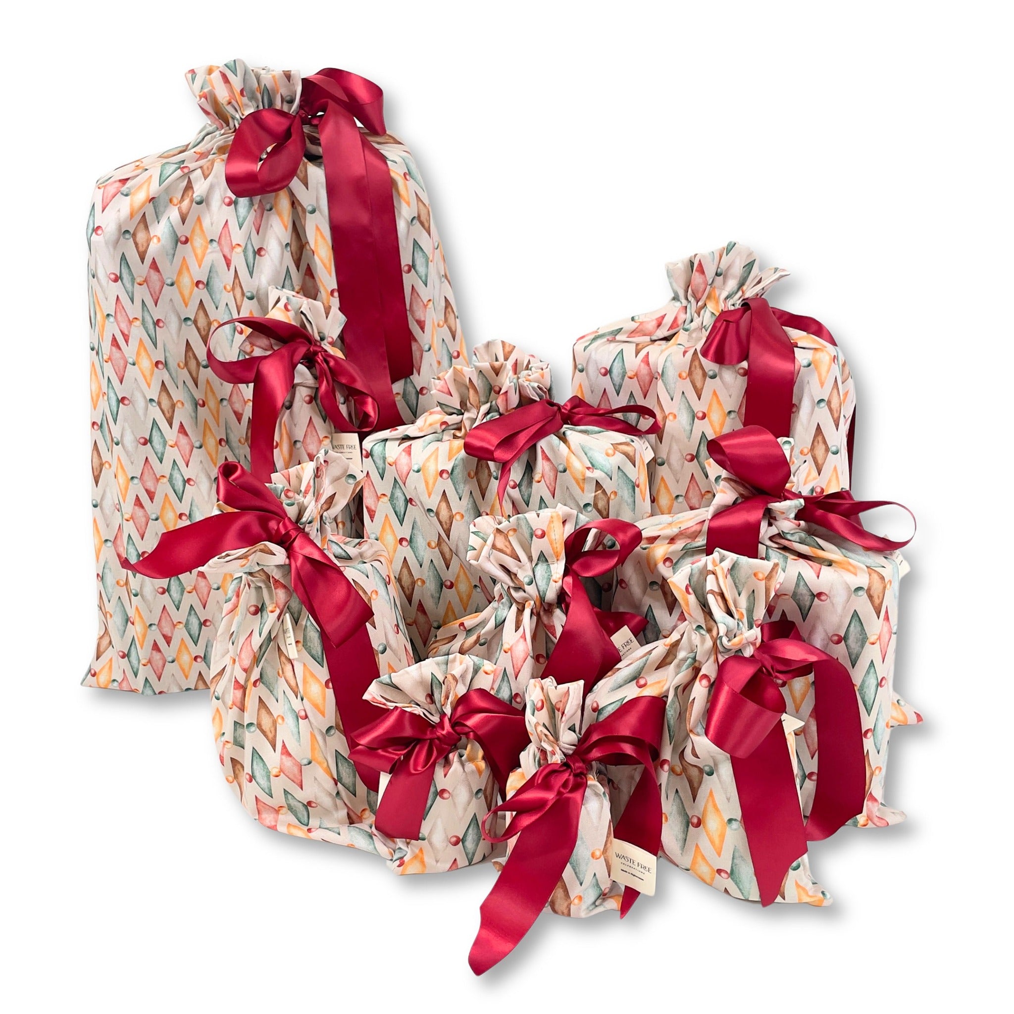 Nutcracker Harlekin (SYO Reusable Gift Bag Set)