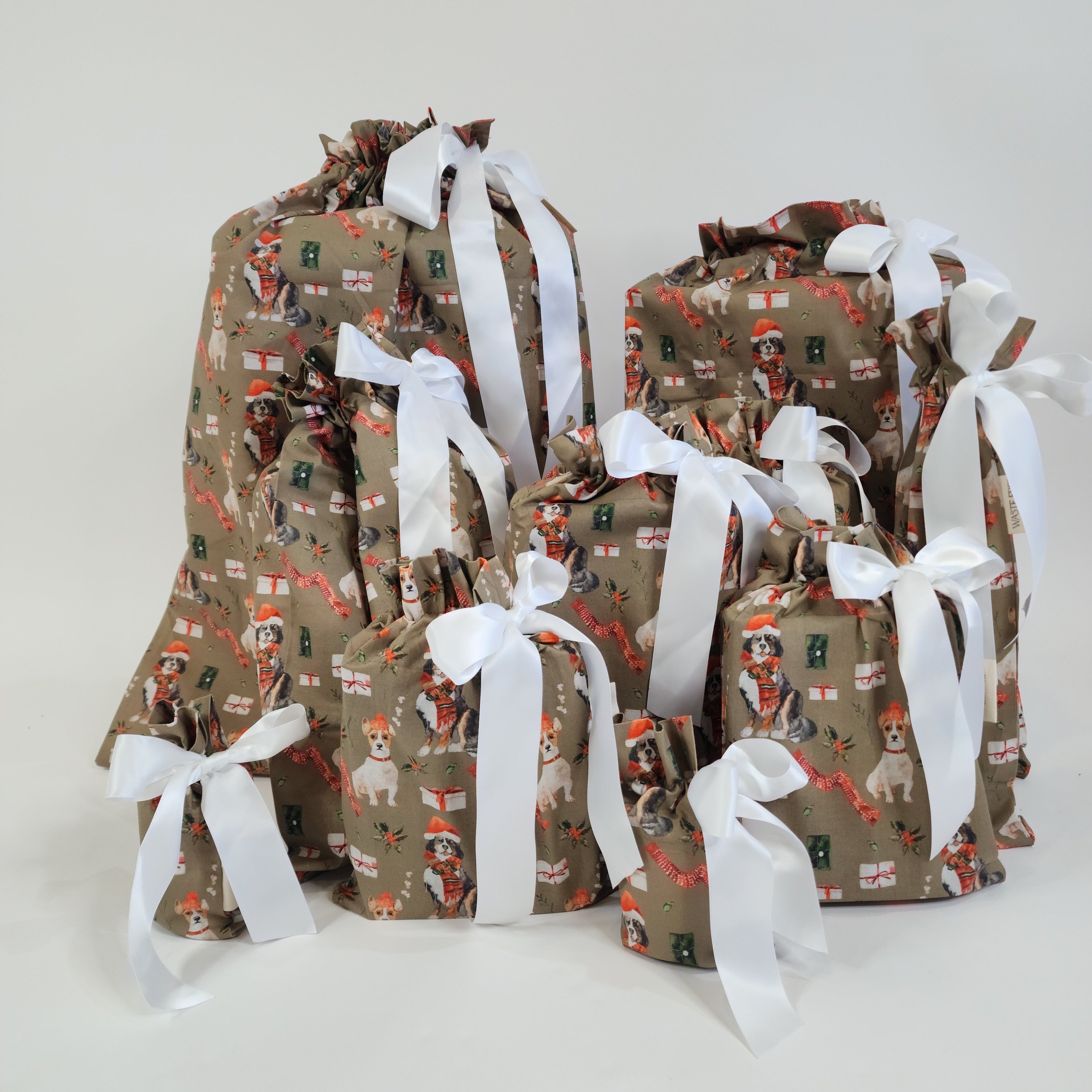 Pooches and Presents (Reusable Gift Bag Set)