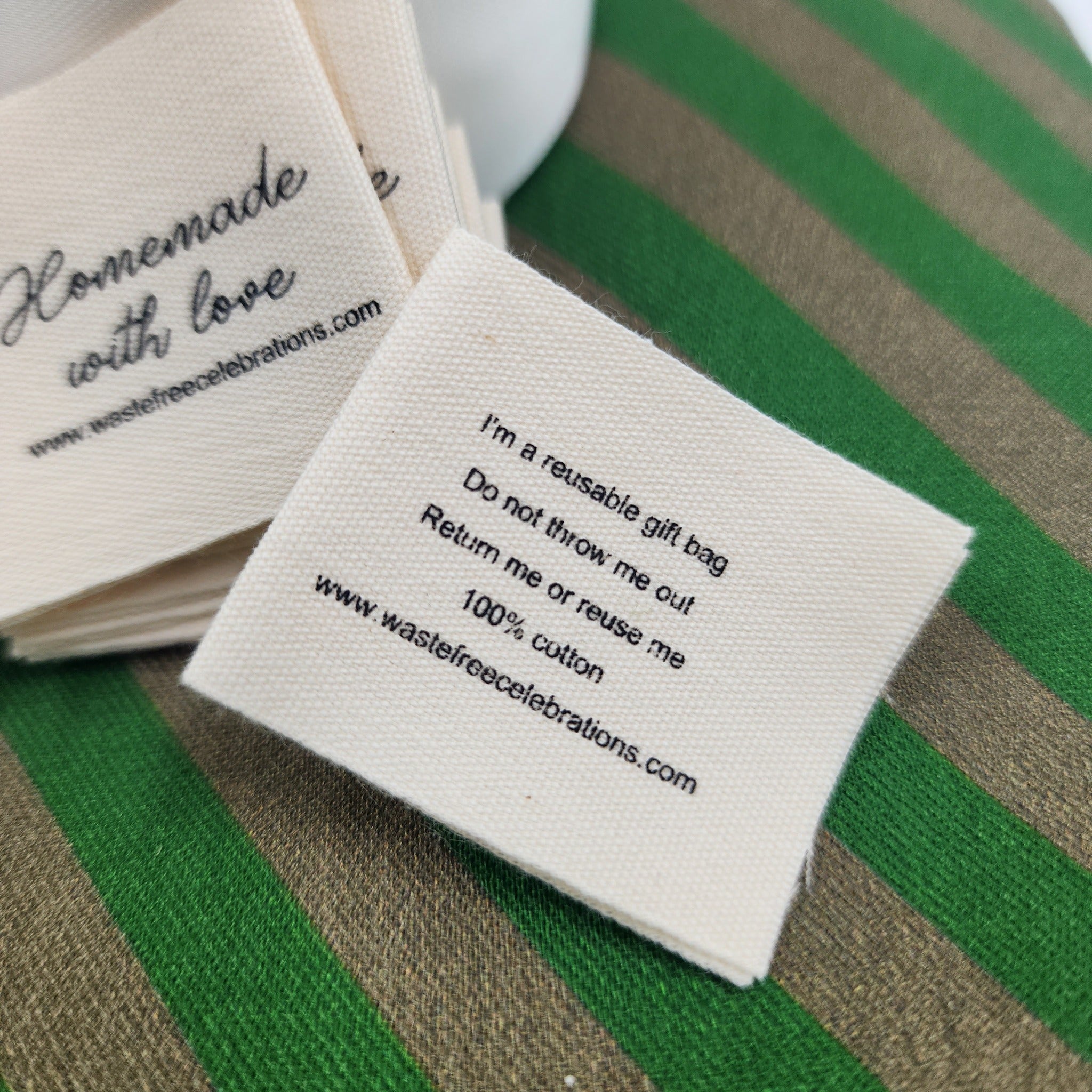 Pooches Stripey (SYO Reusable Gift Bag Set)