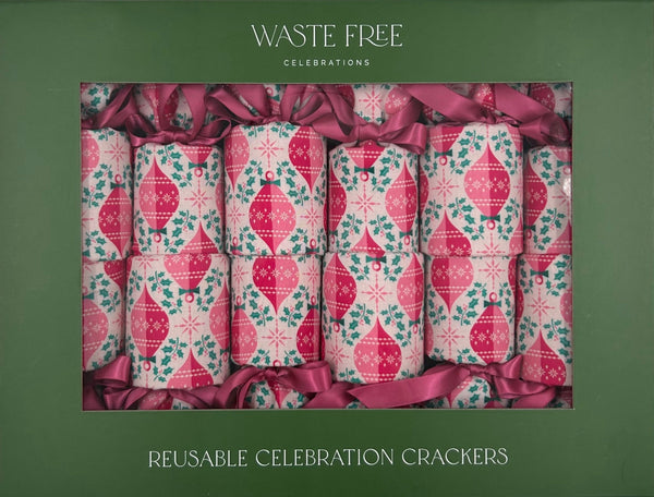 Christmas Re-Crackers: Pink Baubles