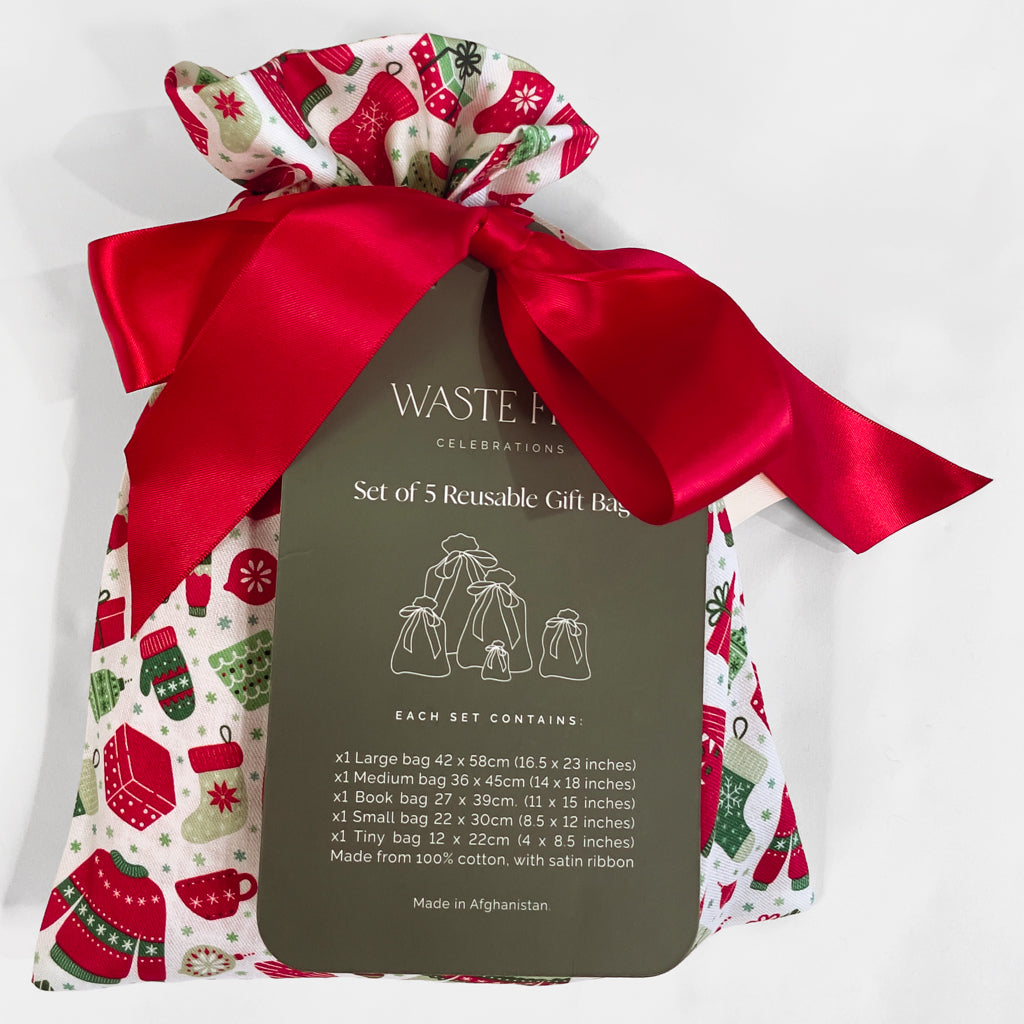 Scandi Lusekofte (Reusable Gift Bag Set)