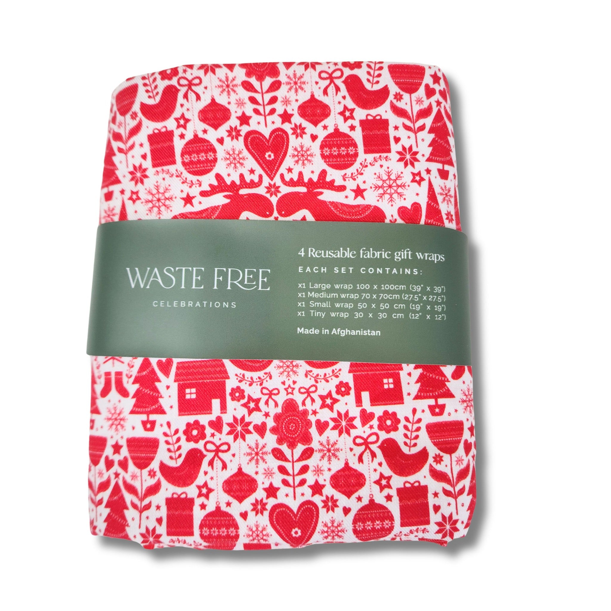 Rensdyr - Furoshiki Gift Wrap