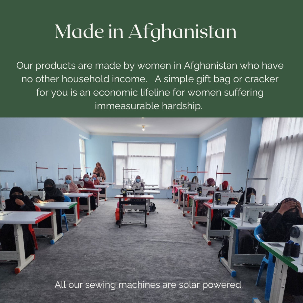 Made by women in Kabul