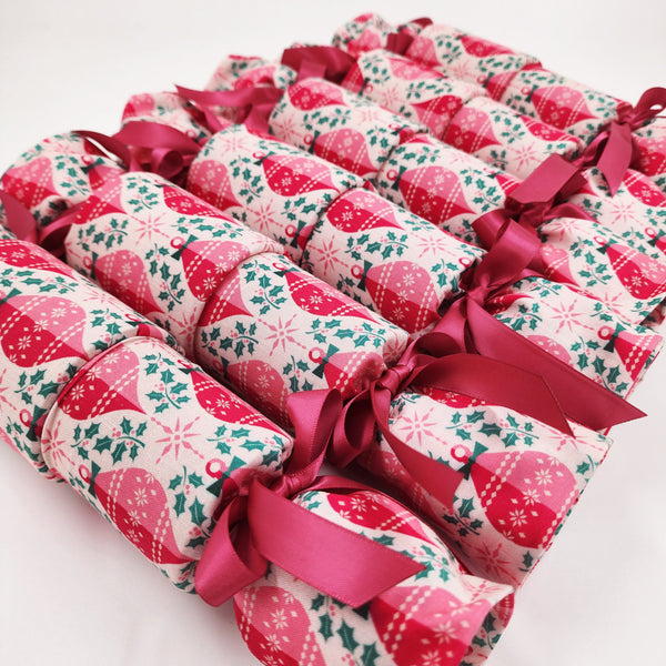 WHOLESALE Re-Crackers: Pink Baubles