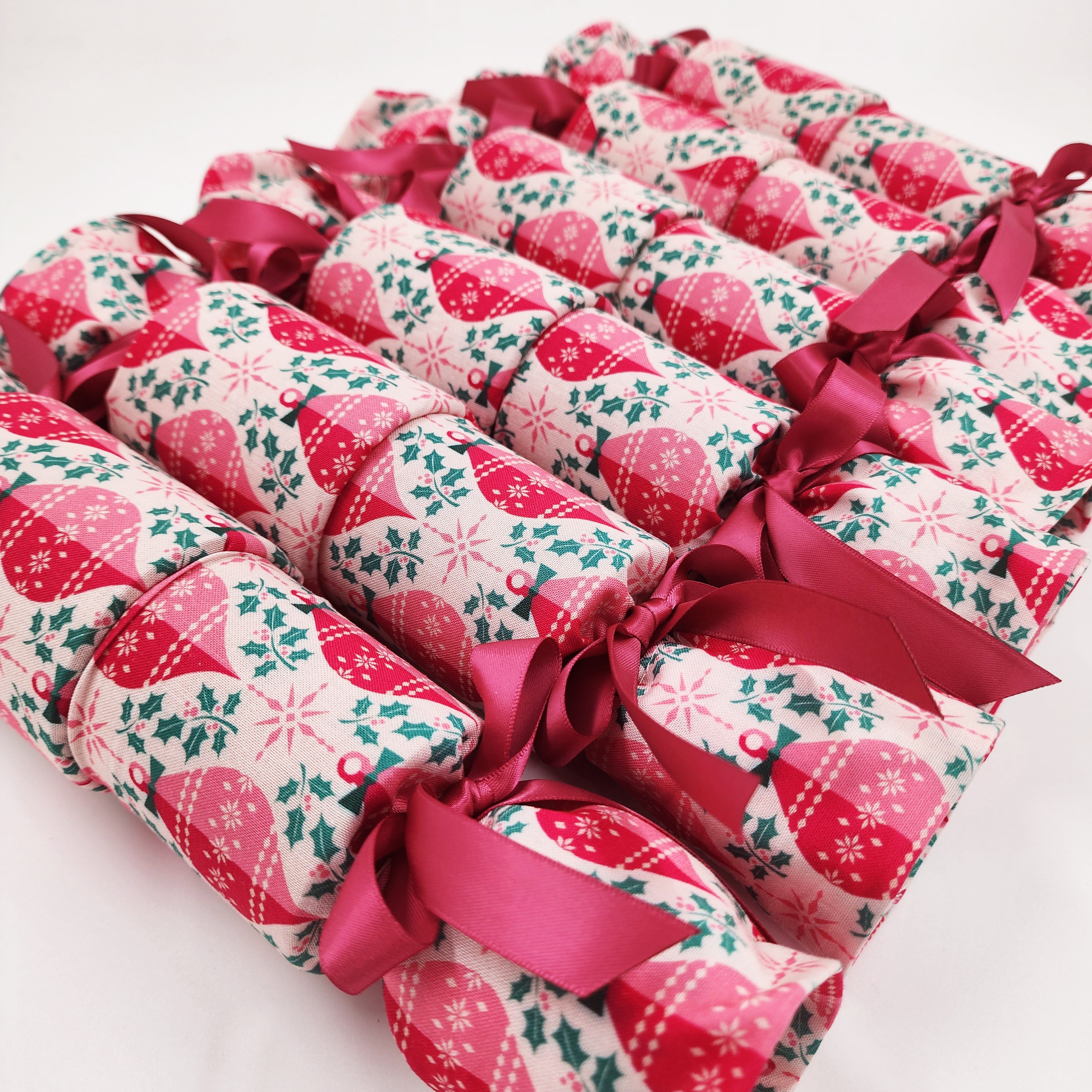 Pink Baubles (Reusable Christmas Crackers)
