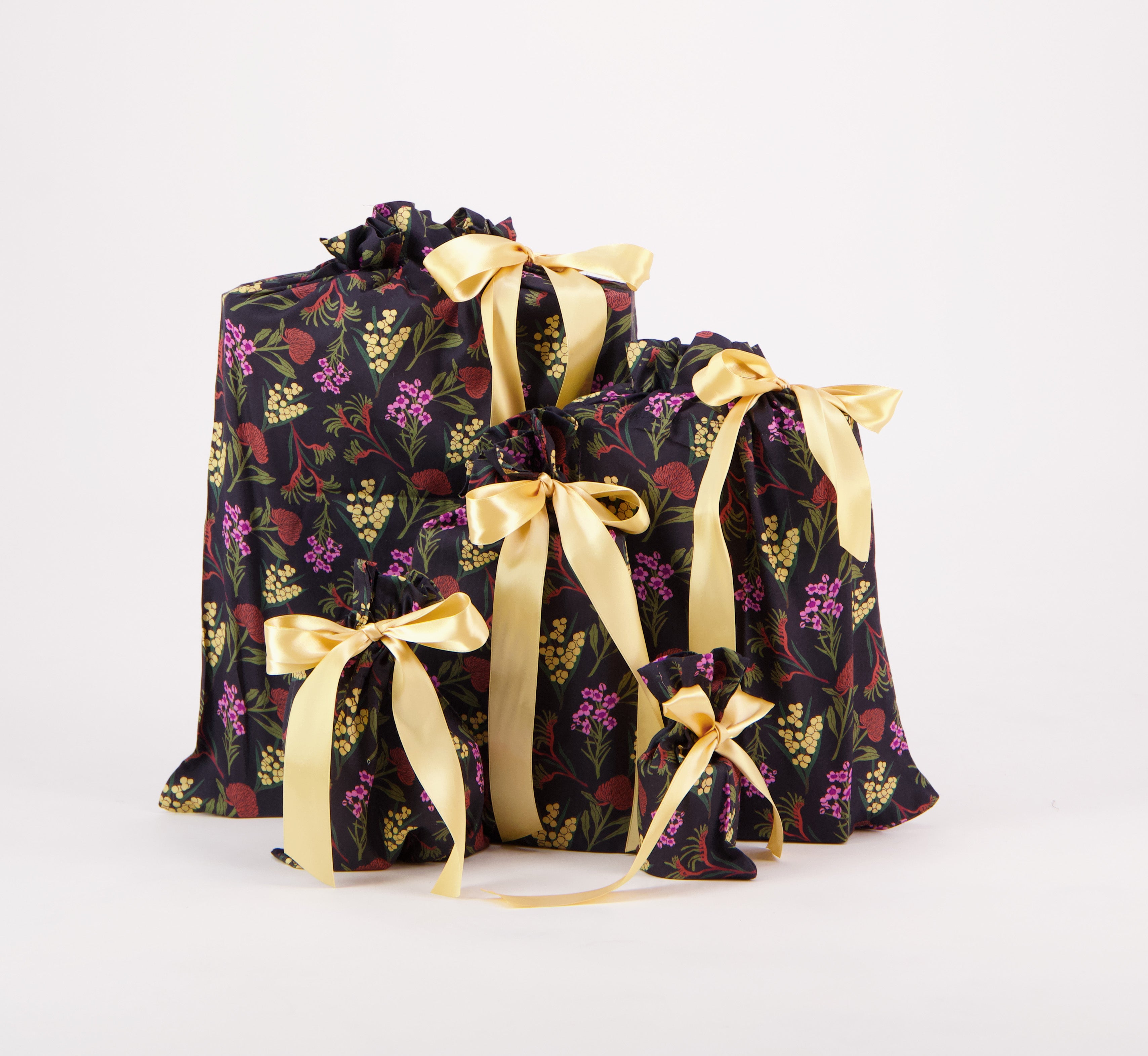 Australian Flowers (Reusable Gift Bag Set)