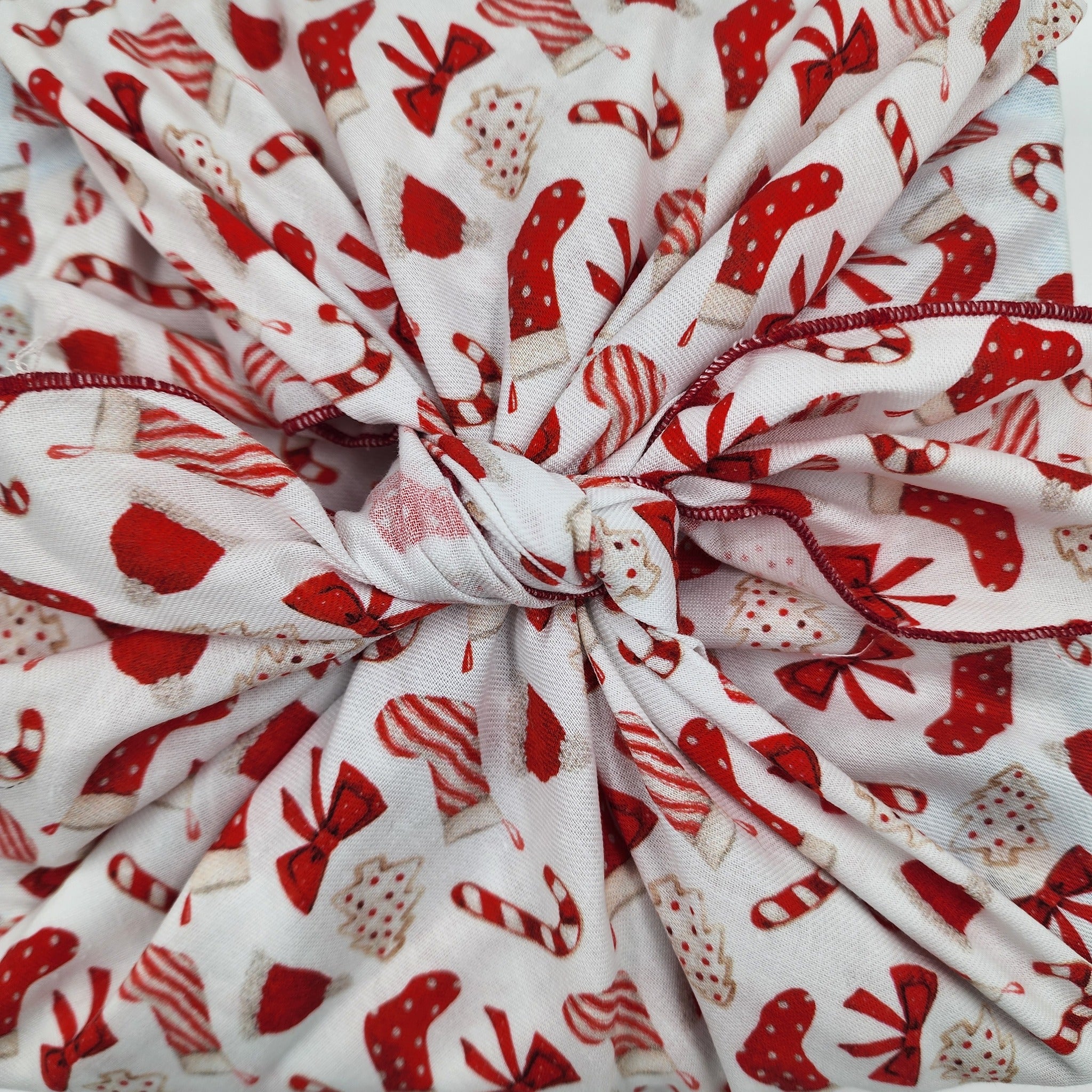 Christmas Cookies and Candy - Furoshiki Gift Wrap