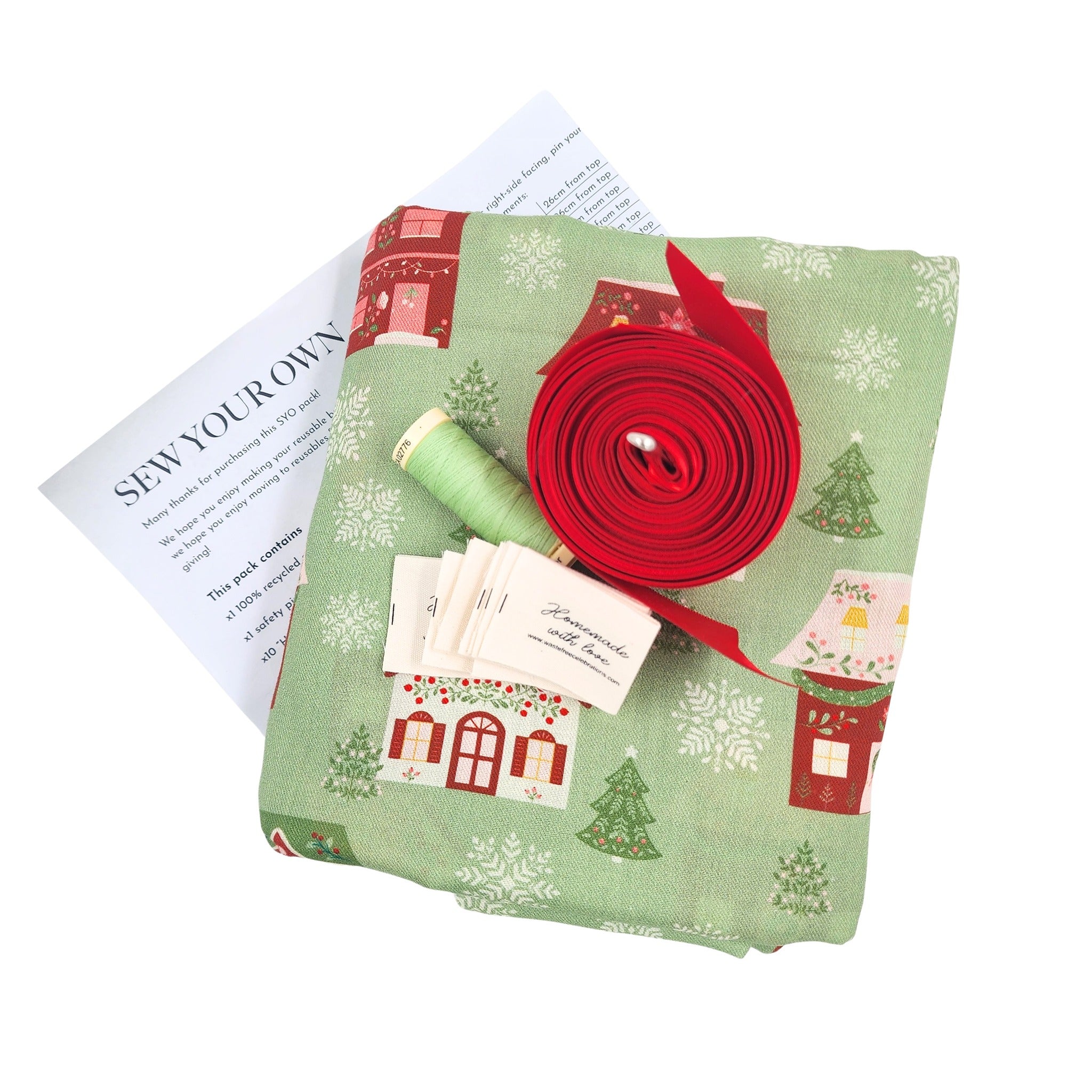 Folk Julandsby (SYO Reusable Gift Bag Set)