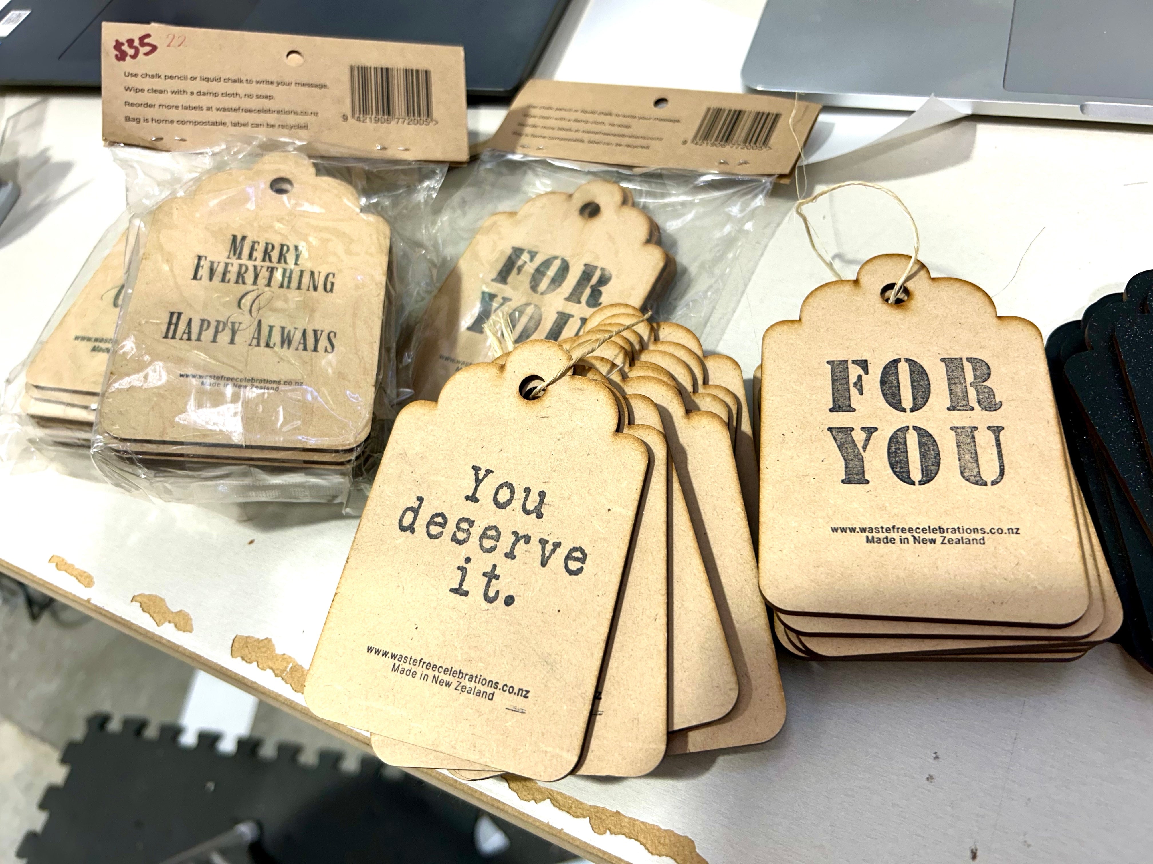 Reusable Gift Tags (Samples and Seconds)