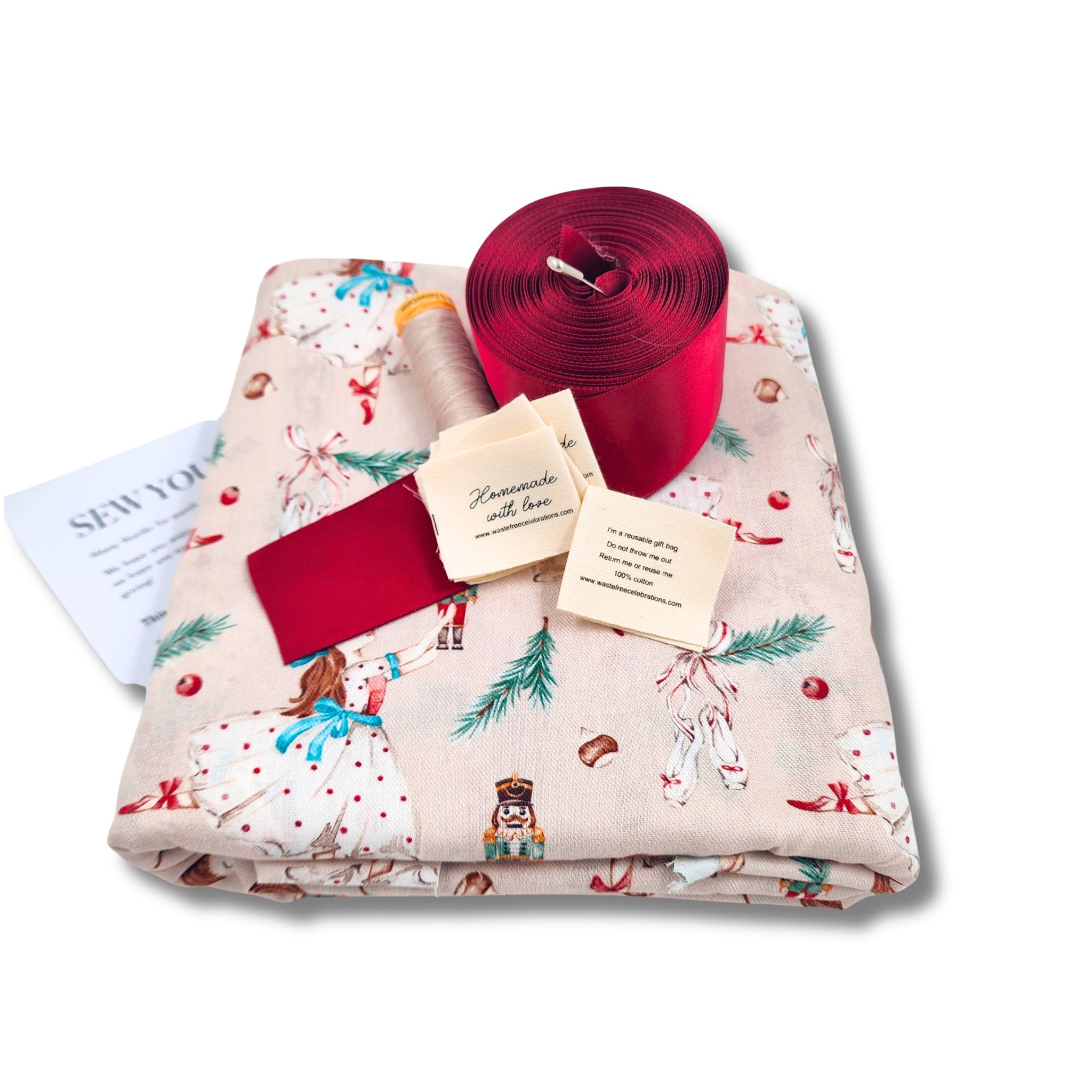 Nutcracker Clara Tanzt (SYO Reusable Gift Bag Set)