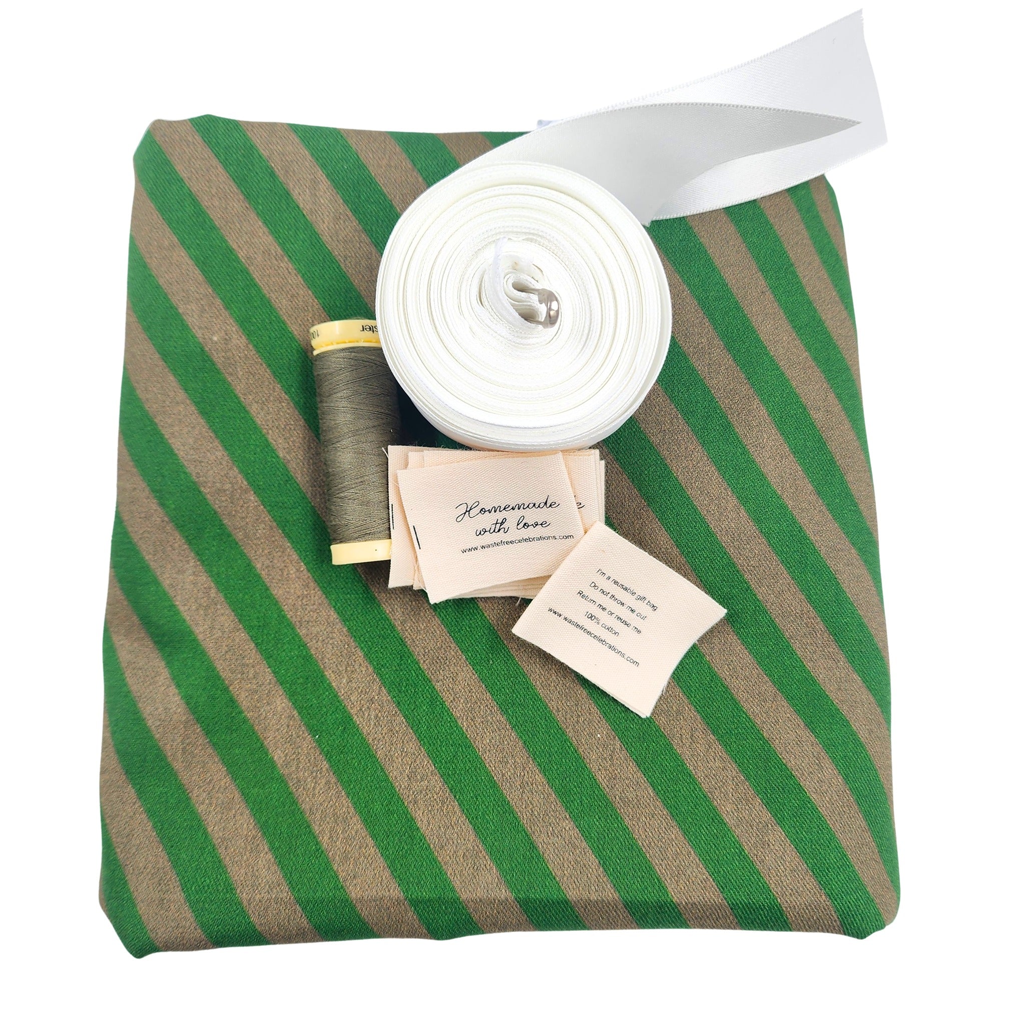 Pooches Stripey (SYO Reusable Gift Bag Set)