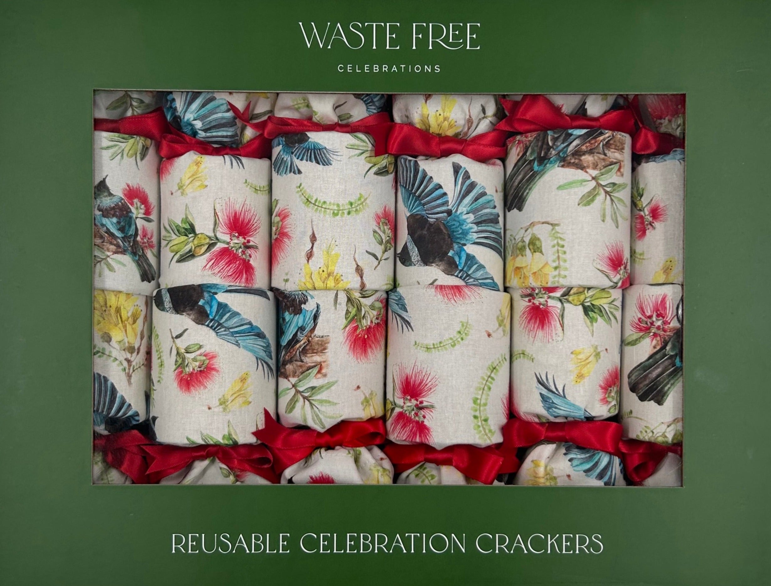 Flora and Fauna (6 Reusable Christmas Crackers)