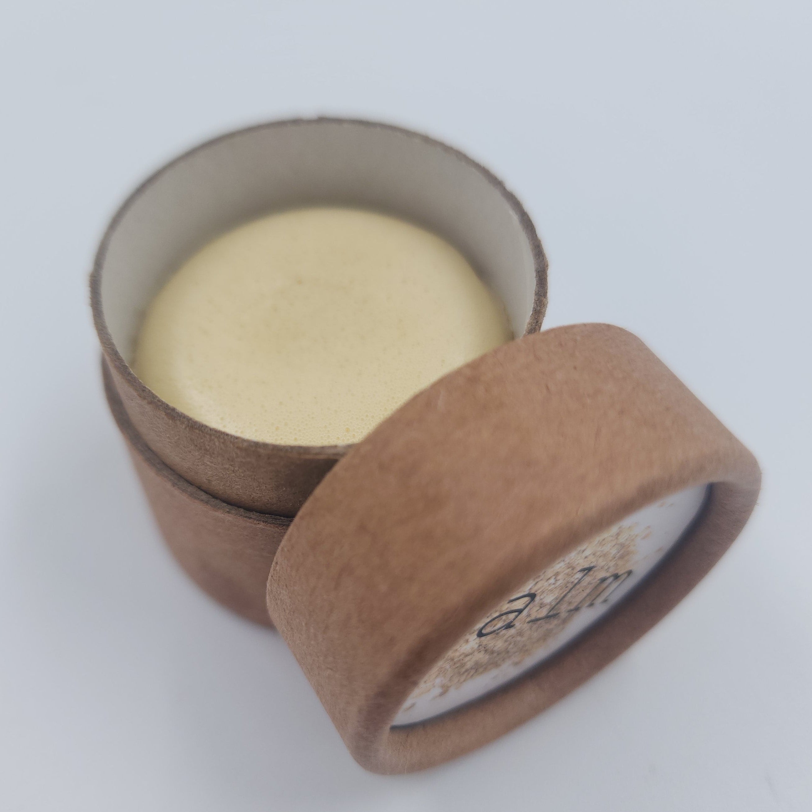 whipped soothing balm in biodegradble paper tub made in New Zealand